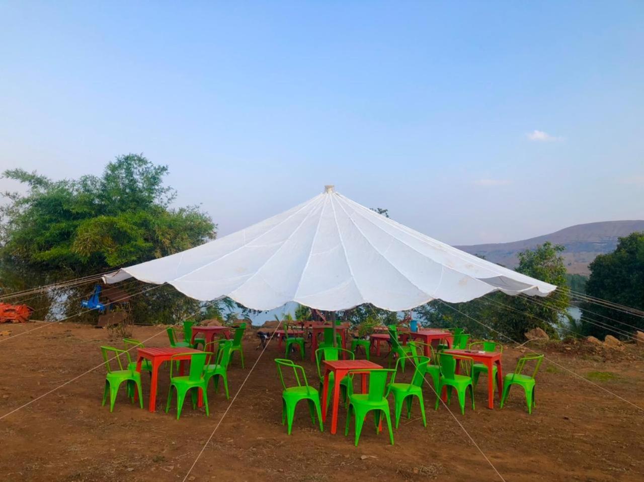 Liat Farm Tent Camping In Nashik Hotel Buitenkant foto